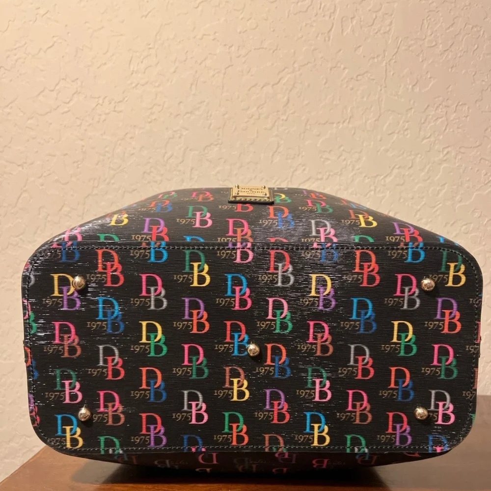Dooney & Bourke Db75 Multi Brenna Satchel - Picture 6 of 12